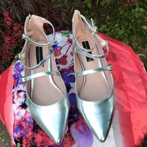 Steve Madden Gantry Silver Flat